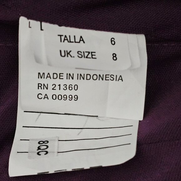 Morilee Madeline Gardner Velvet Chiffon Strapless Plum Bridesmaid Prom Gown - Picture 11 of 12